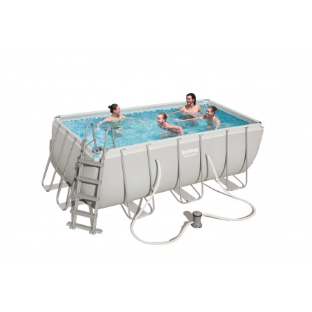 PISCINA C/TEL+POMPA+SCALA 412X201X122H 56456