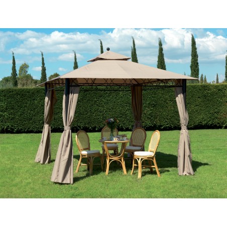 GAZEBO IN ACCIAIO EDEN 300X300 CM YF-3290