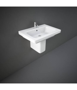 Lavabo 55 o 60 cm Rak Resort con semicolonna