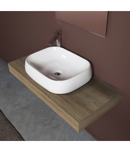 LAVABO OVAL 56 DA APPOGGIO