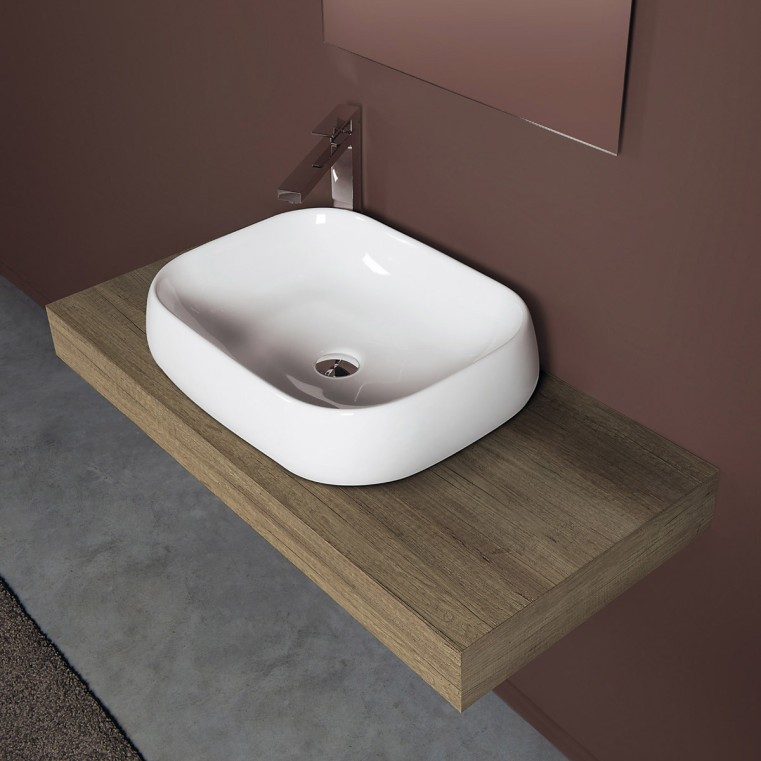 LAVABO OVAL 56 DA APPOGGIO