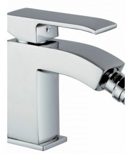 Miscelatore bidet Level Paffoni rubinetti design quadrato qualita' Made in Italy